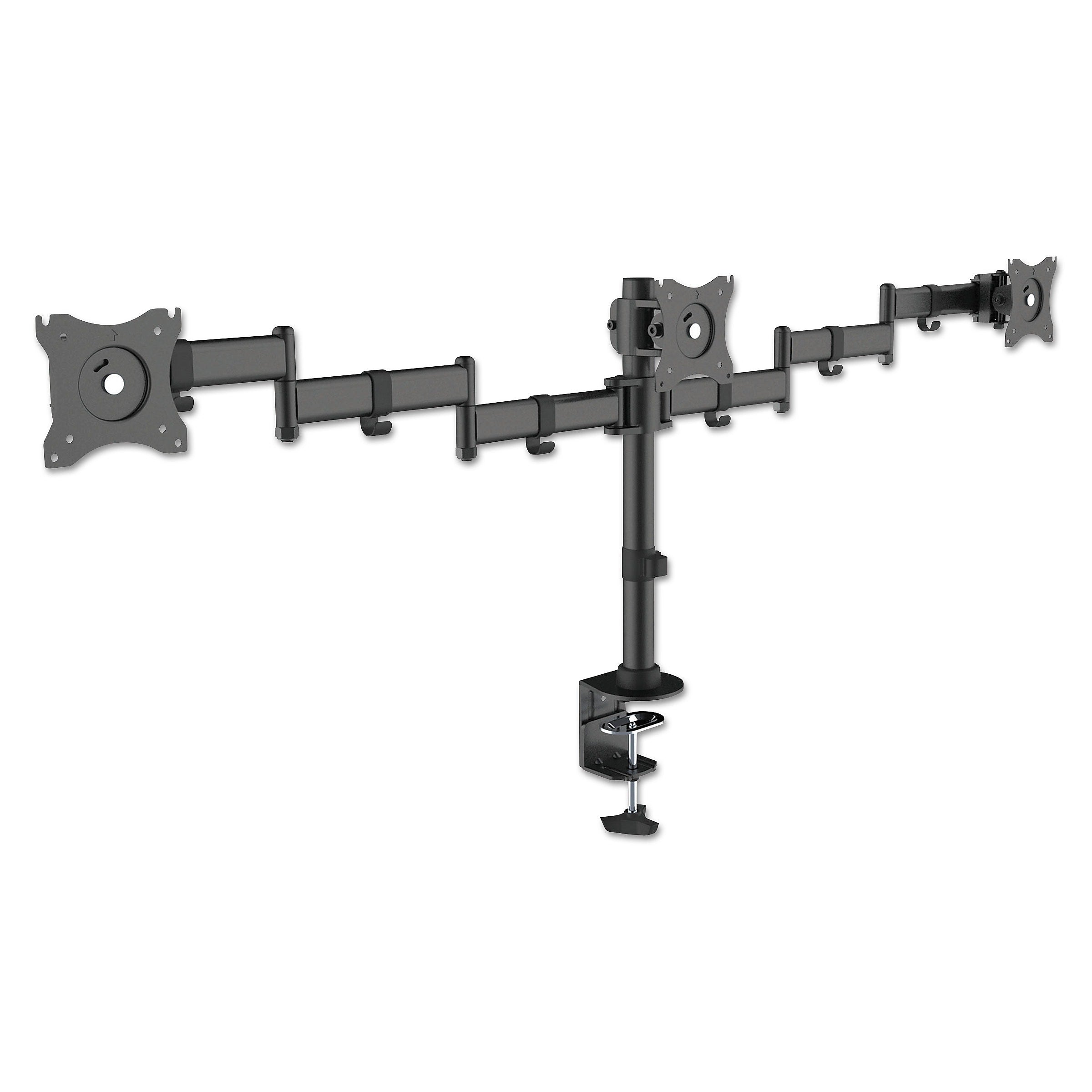 Kantek Articulating Multiple Monitor Arms for Three Monitors, Desk Mount (KTKMA230)