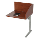 Linea Italia Study Carrell Add On, 1-Leg, 31.25 x 23.25 x 45.25, Cherry (LITSC802CH)