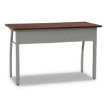 Linea Italia Trento Line Rectangular Desk, 47.25w x 23.63d x 29.5h, Cherry (LITTR733CH)