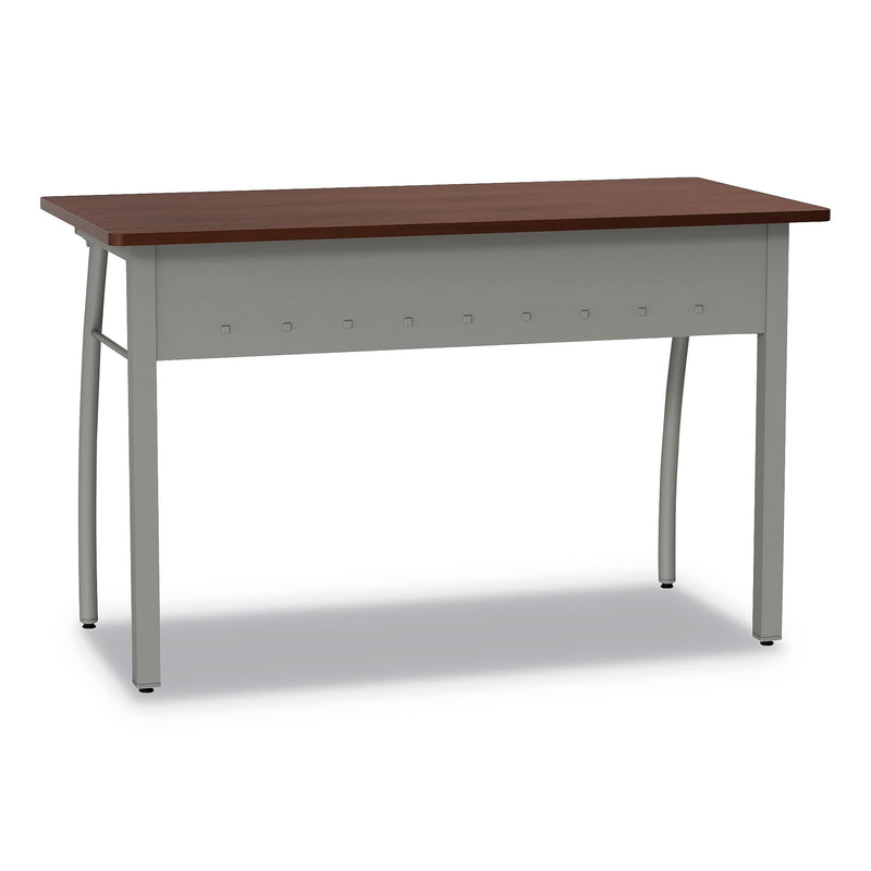 Linea Italia Trento Line Rectangular Desk, 47.25w x 23.63d x 29.5h, Cherry (LITTR733CH)