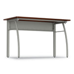 Linea Italia Trento Line Rectangular Desk, 47.25w x 23.63d x 29.5h, Cherry (LITTR733CH)