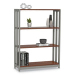 Linea Italia Trento Line Bookcase, 31 1/2w x 11 1/2d x 43 1/4h, Cherry (LITTR735CH)