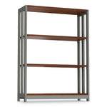 Linea Italia Trento Line Bookcase, 31 1/2w x 11 1/2d x 43 1/4h, Cherry (LITTR735CH)