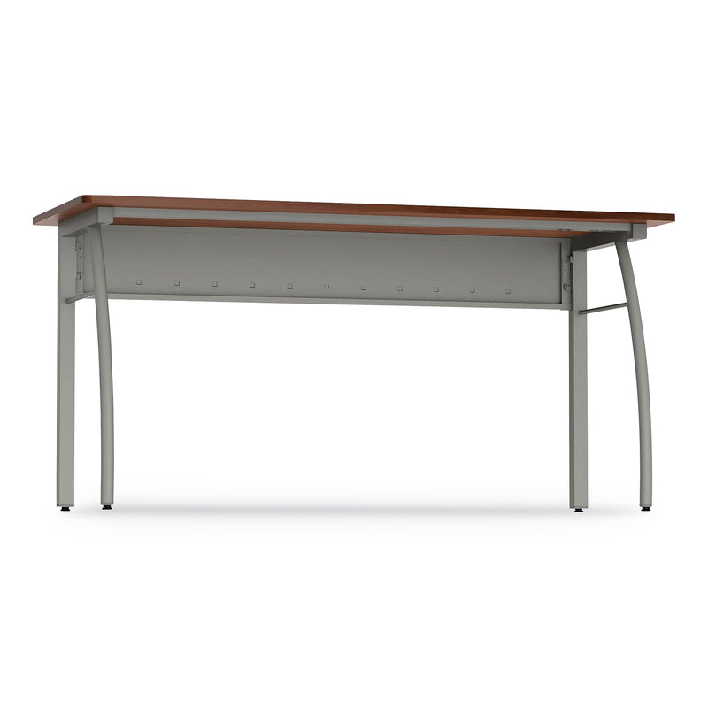 Linea Italia Trento Line Rectangular Desk, 59.13w x 23.63d x 29.5h, Cherry (LITTR742CH)