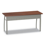 Linea Italia Trento Line Rectangular Desk, 59.13w x 23.63d x 29.5h, Cherry (LITTR742CH)