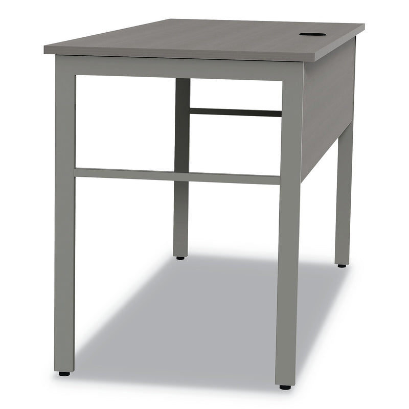 Linea Italia Urban Desk Workstation, 59w x 23.75d x 29.5h, Ash (LITUR601ASH)