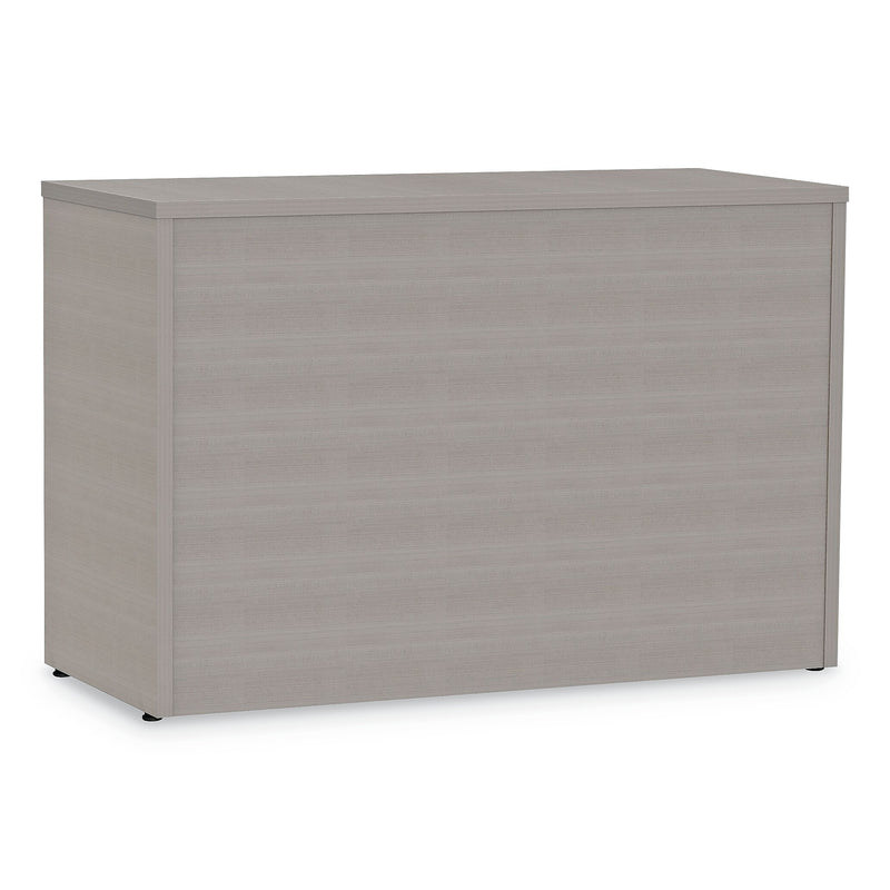 Linea Italia Urban 36" Credenza, Bottom Pedestal, 35.25w x 15.25d x 23.75h, Ash (LITUR604ASH)