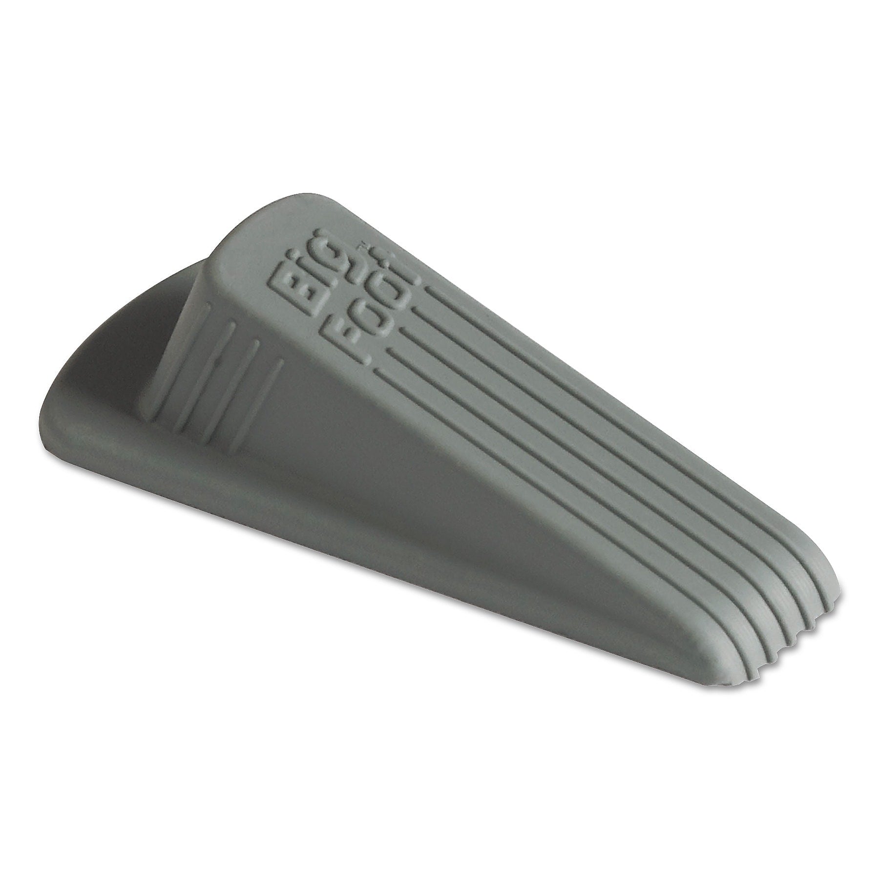 Master Caster Big Foot Doorstop, No-Slip Rubber, 2.25w x 4.75d x 1.25h, Gray, 12/Pack (MAS00986)