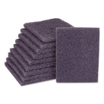 AbilityOne 7920008917537, SKILCRAFT, Griddle Polishing Pad, 4 x 6, Nylon, Black, 60/Carton (NSN8917537)