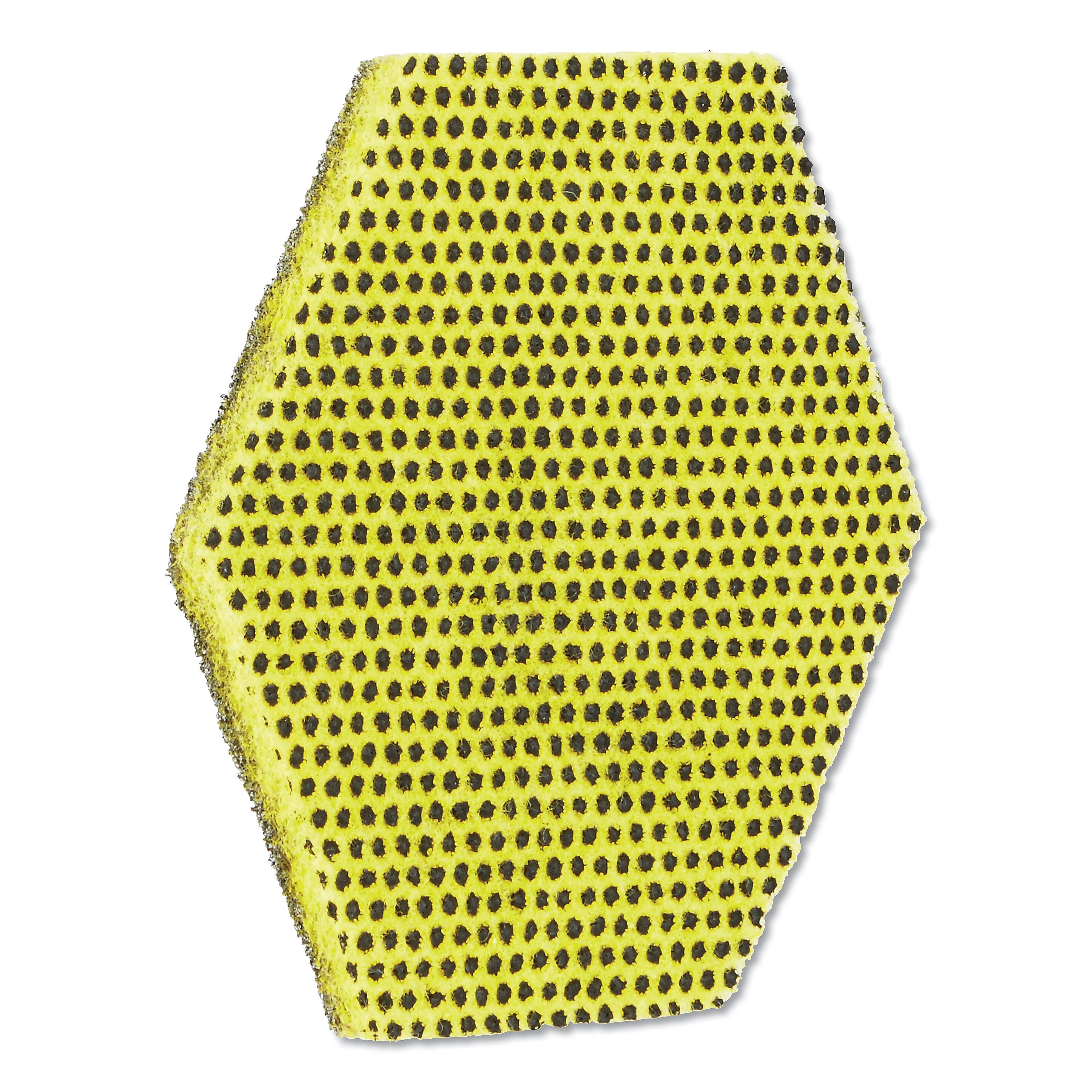 Scotch-Brite Dual Purpose Scour Pad, 5" x 5", Green/Yellow, 15/Carton (MMM96HEX)