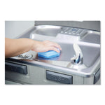 Scotch-Brite Low Scratch Scour Sponge 3000HEX, 4.45" x 3.85", Blue, 16/Carton (MMM3000HEX)