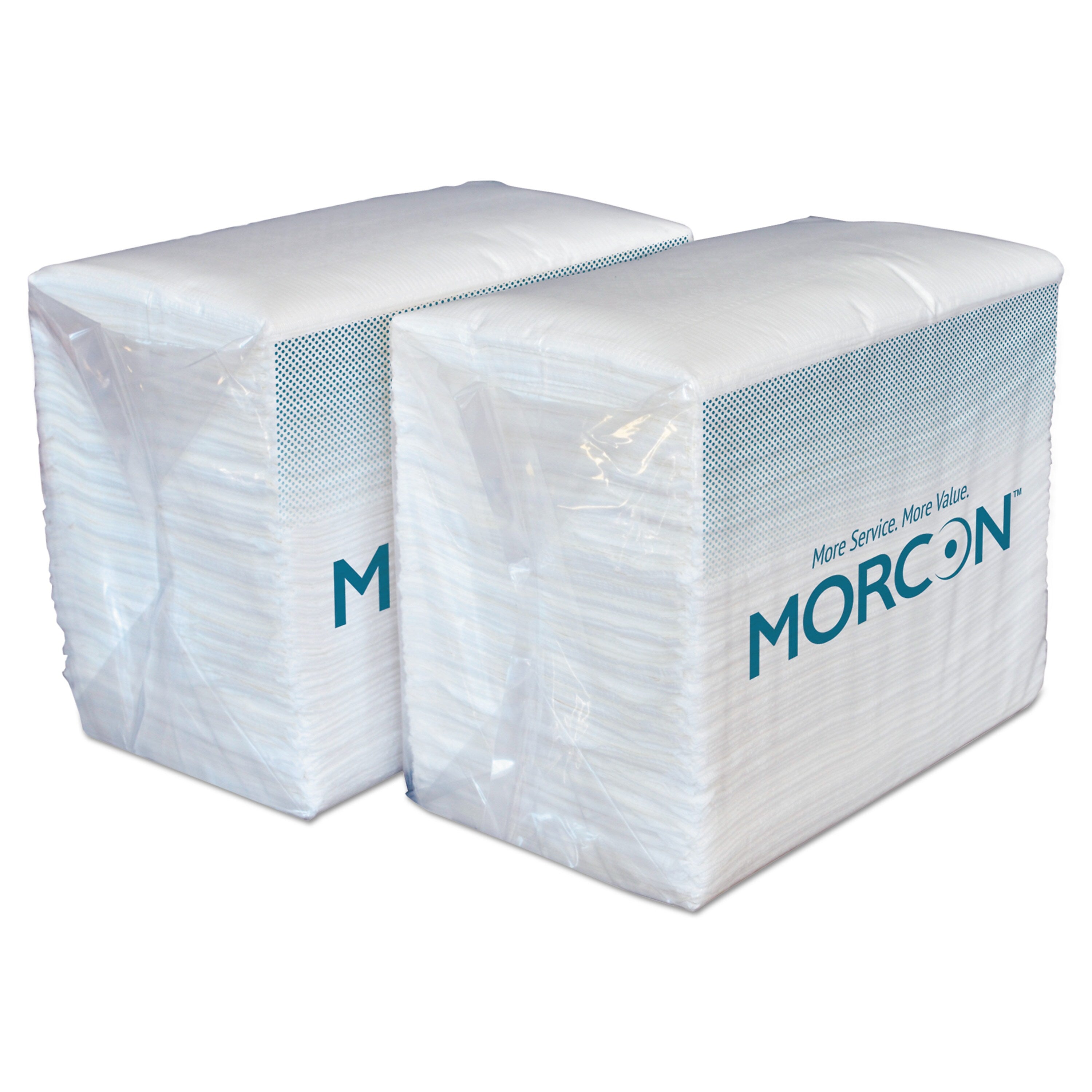 Morcon Morsoft Dinner Napkins, 2-Ply, 14.5 x 16.5, White, 3,000/Carton (MOR3466)