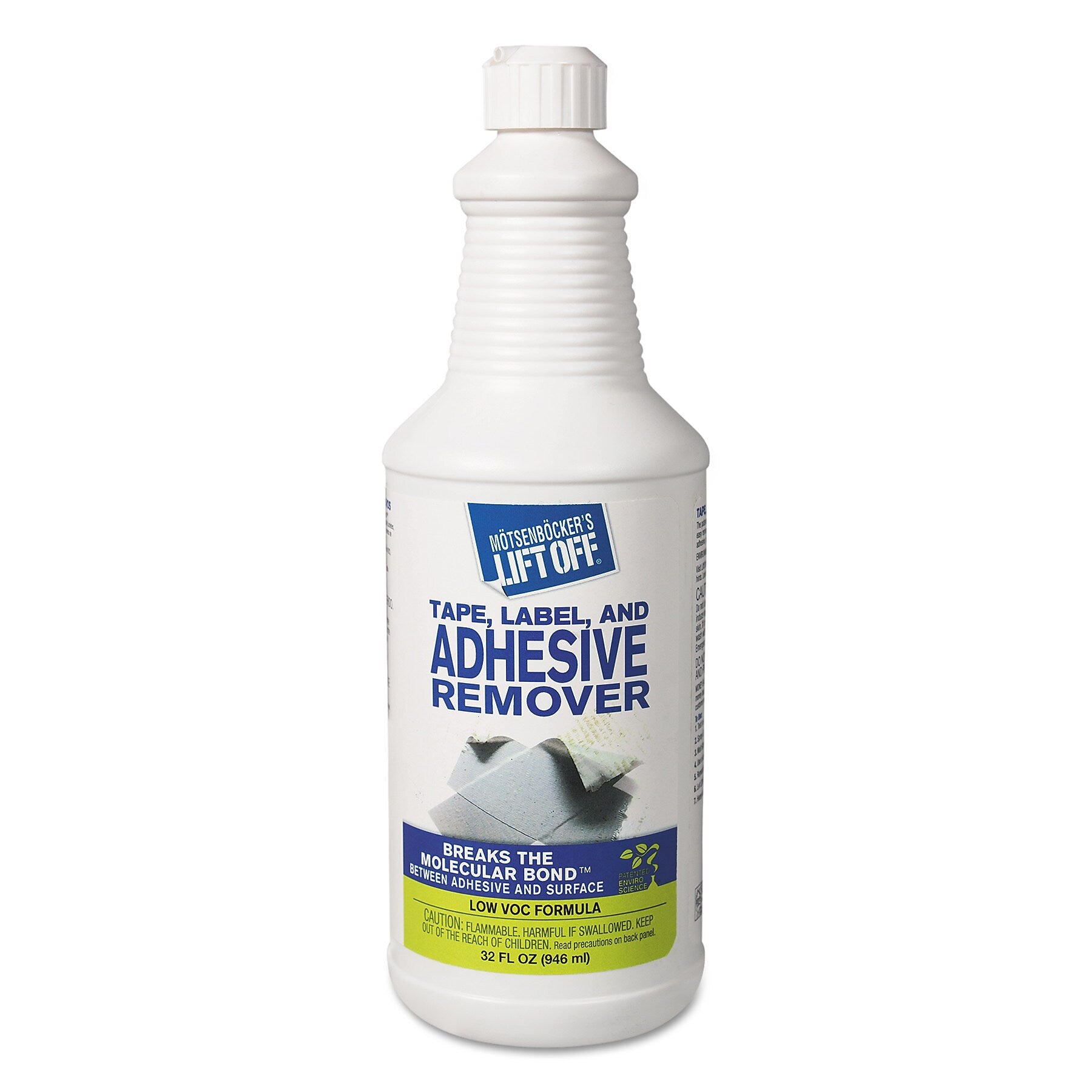 Motsenbocker's Lift-Off Tape, Label & Adhesive Remover, 32 oz., 6/Carton (MOT40703)