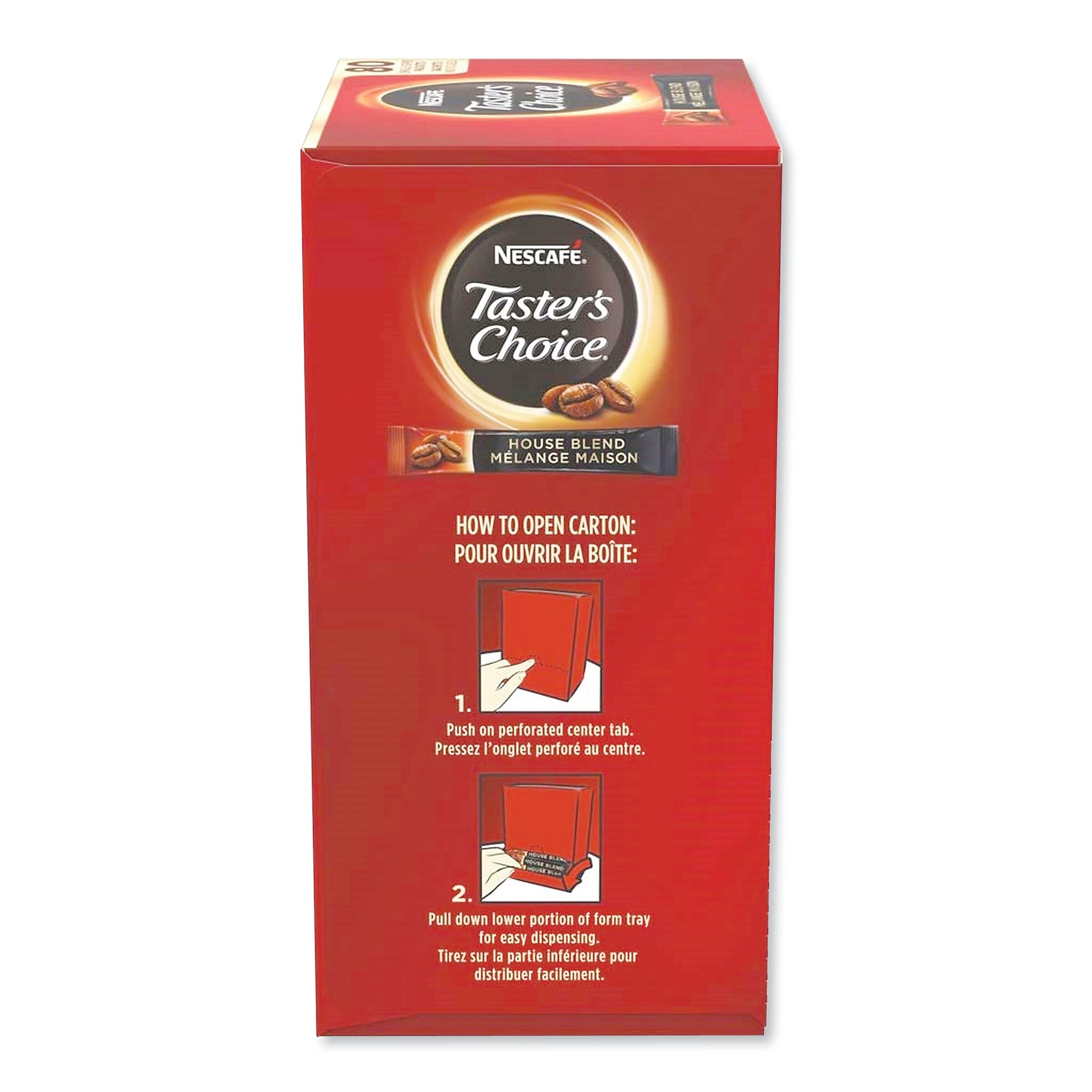 Nescafe Taster's Choice Stick Pack, House Blend,.06 oz, 480/Carton (NES15782CT)