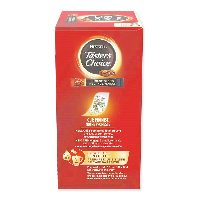 Nescafe Taster's Choice Stick Pack, House Blend,.06 oz, 480/Carton (NES15782CT)
