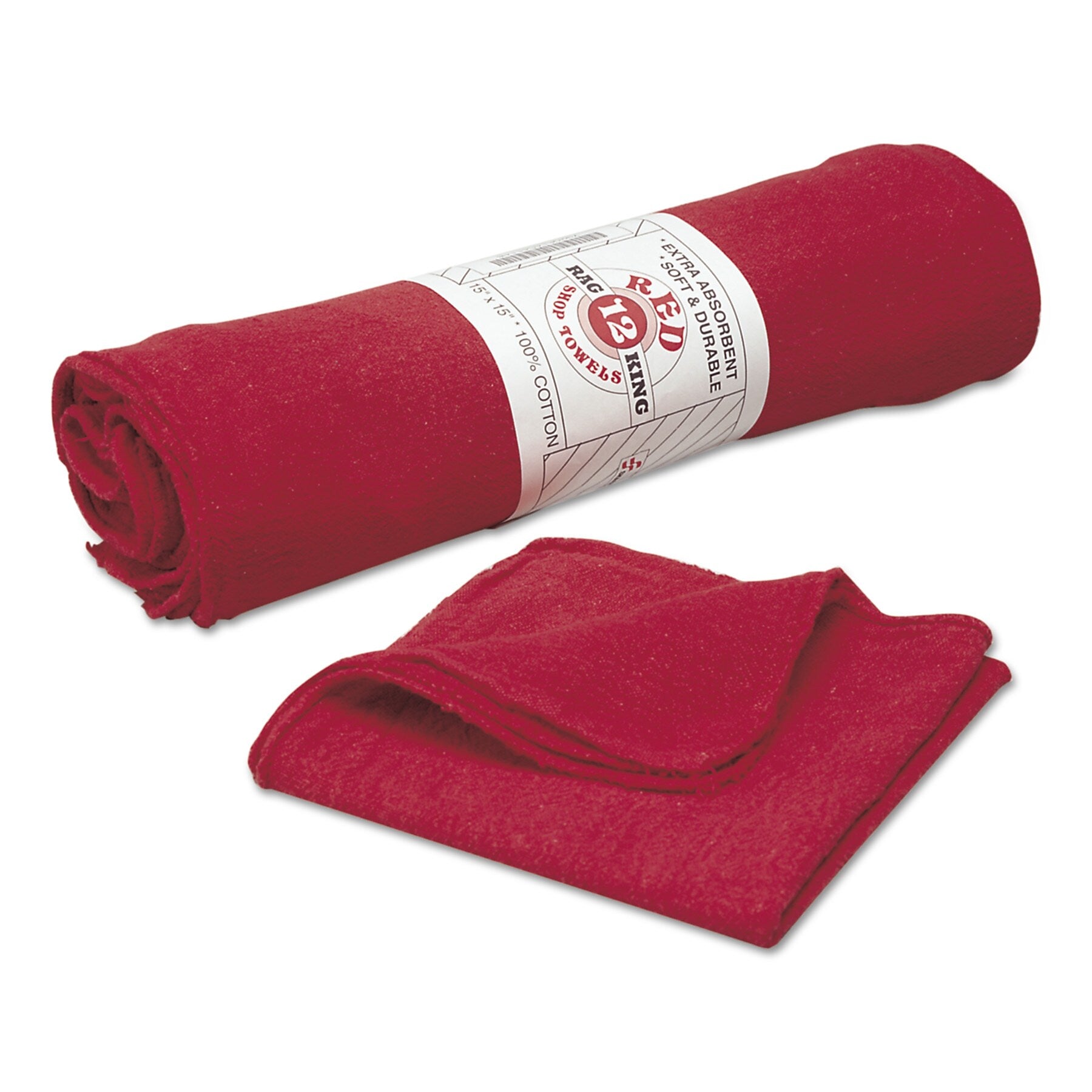 AbilityOne 7920014541148, SKILCRAFT, Machinery Wiping Towels, 15" x 15", 288/Carton (NSN4541148)