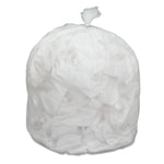 AbilityOne SKILCRAFT High Density Trash Can Liner, 45 gal, 12 microns, 40" x 48", Natural, 250/Carton (NSN5171344)