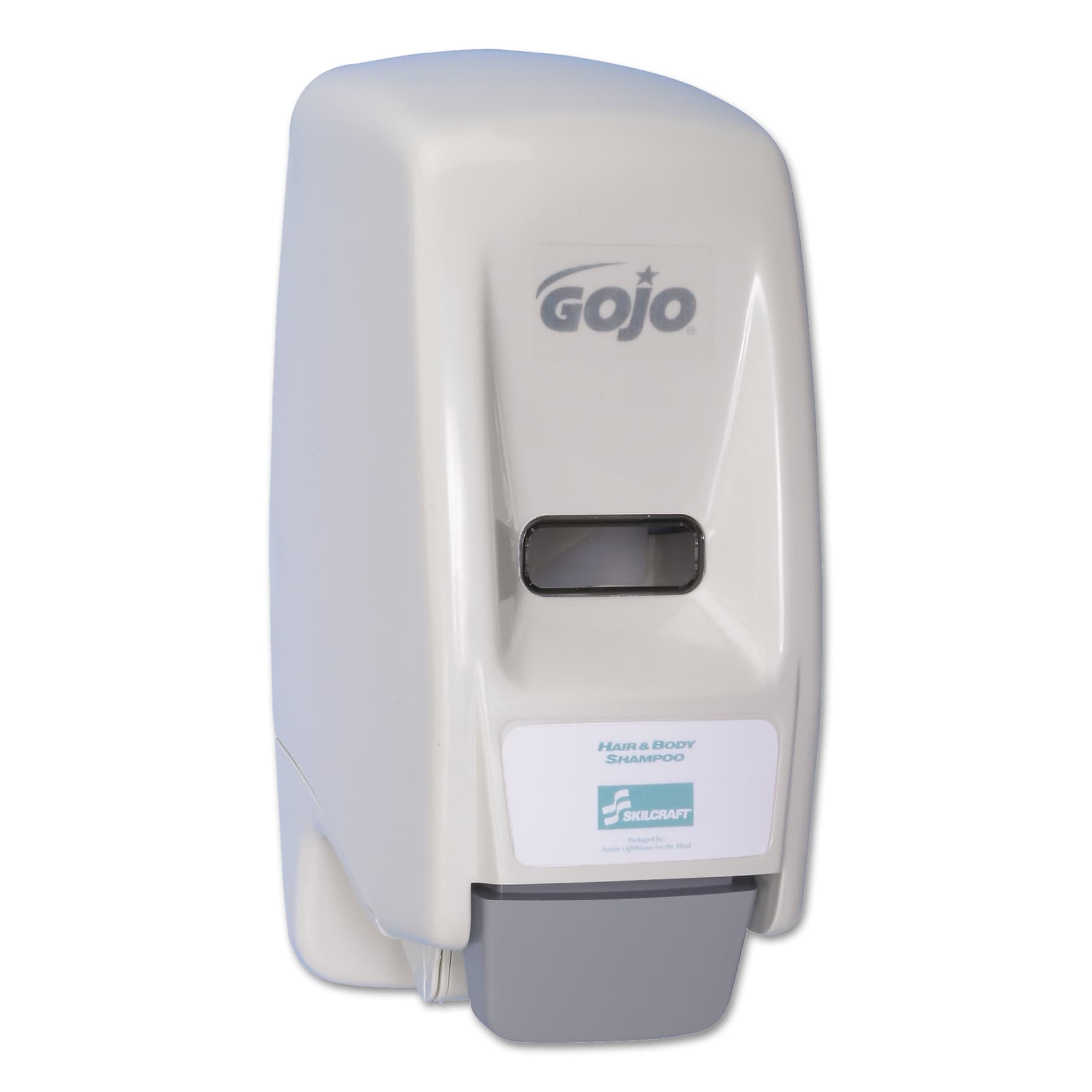AbilityOne GOJO Lotion Soap Wall-Dispenser, 2000 mL, Dove Gray (NSN5219873)