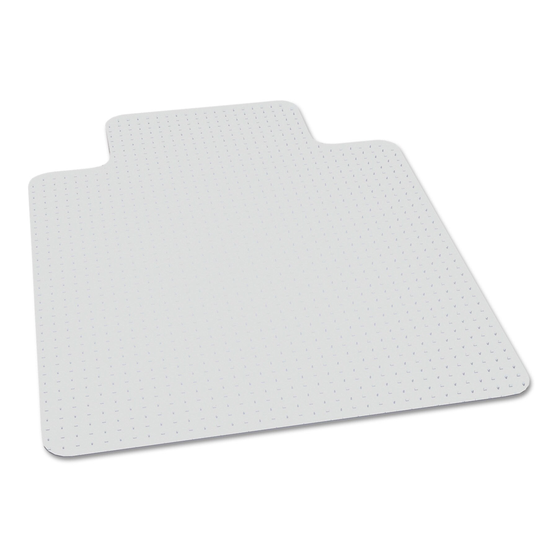 AbilityOne 7220016568315, SKILCRAFT Biobased Chair Mat Low to Medium Pile Carpet, 46 x 60, No Lip, Clear (NSN6568315)