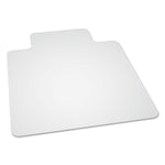 AbilityOne 7220016568320, SKILCRAFT Biobased Chair Mat for Hard Floors, 45 x 53, 20 x 12 Lip, Clear (NSN6568320)