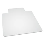 AbilityOne 7220016568321, SKILCRAFT Biobased Chair Mat for Hard Floors, 45 x 53, 25 x 12 Lip, Clear (NSN6568321)