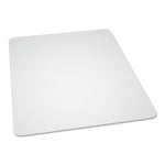 AbilityOne 7220016568322, SKILCRAFT Biobased Chair Mat for Hard Floors, 46 x 60, No Lip, Clear (NSN6568322)
