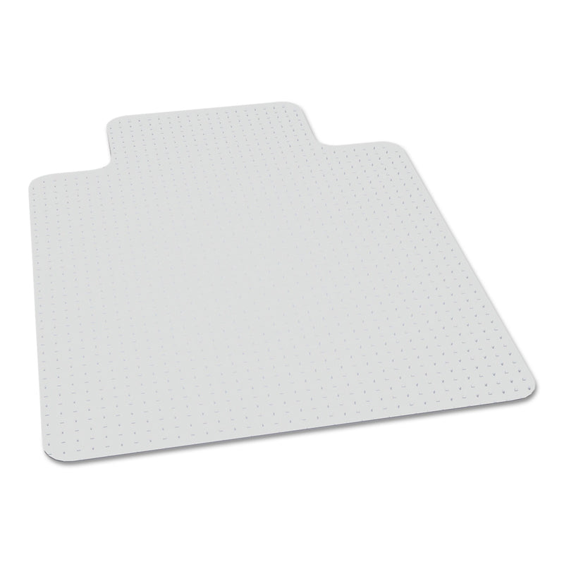 AbilityOne 7220016568326, SKILCRAFT Biobased Chair Mat for Low/Medium Pile Carpet, 36 x 48, 20 x 12 Lip, Clear (NSN6568326)