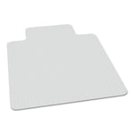 AbilityOne 7220016568327, SKILCRAFT Biobased Chair Mat for Low/Medium Pile Carpet, 45 x 53, 20 x 12 Lip, Clear (NSN6568327)