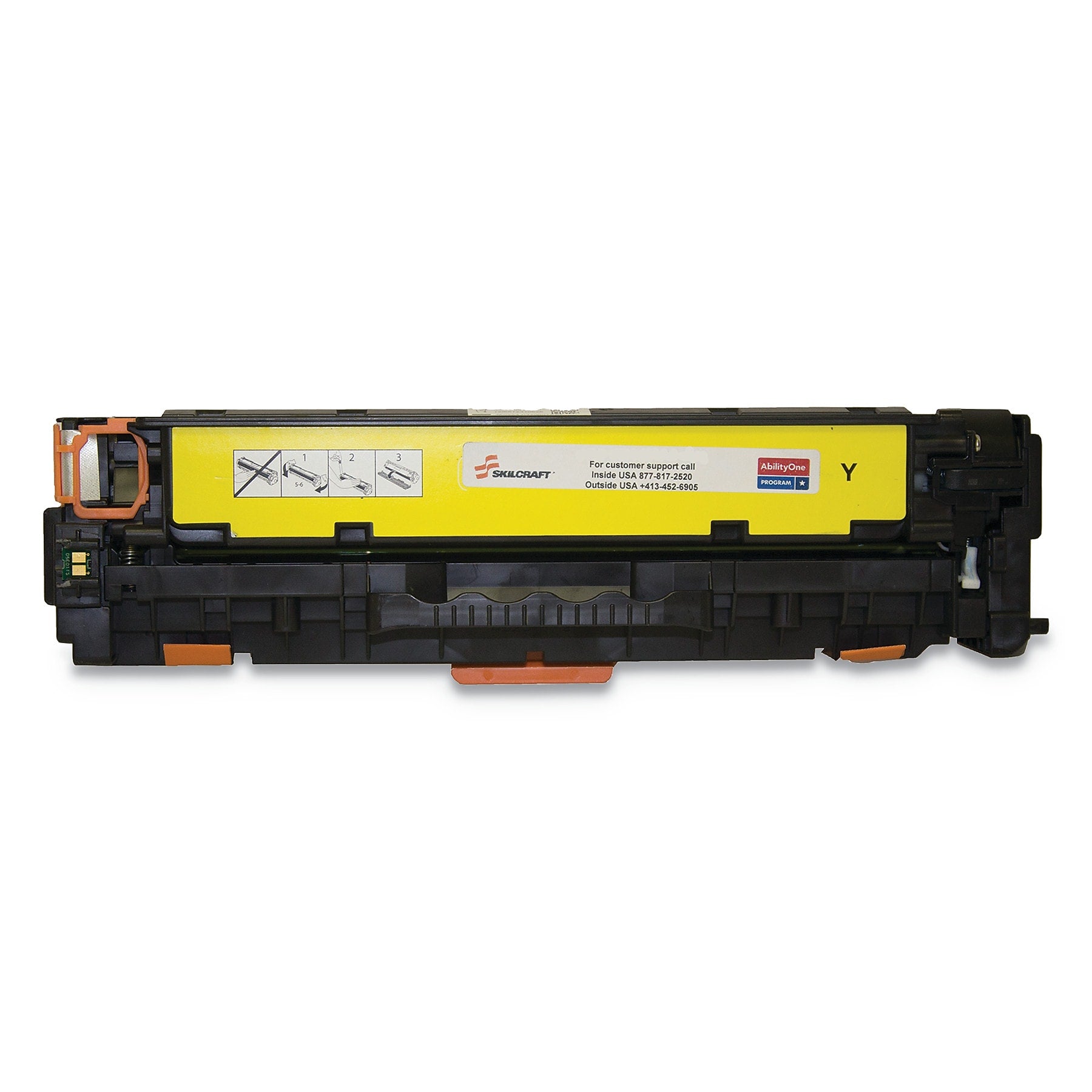 AbilityOne 7510016731901 Remanufactured CE252A (504A) Toner, 7000 Page-Yield, Yellow (NSN6731901)