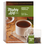 Mighty Leaf Tea Whole Leaf Tea Pouches, Green Tea Tropical, 15/Box (PEE510138)