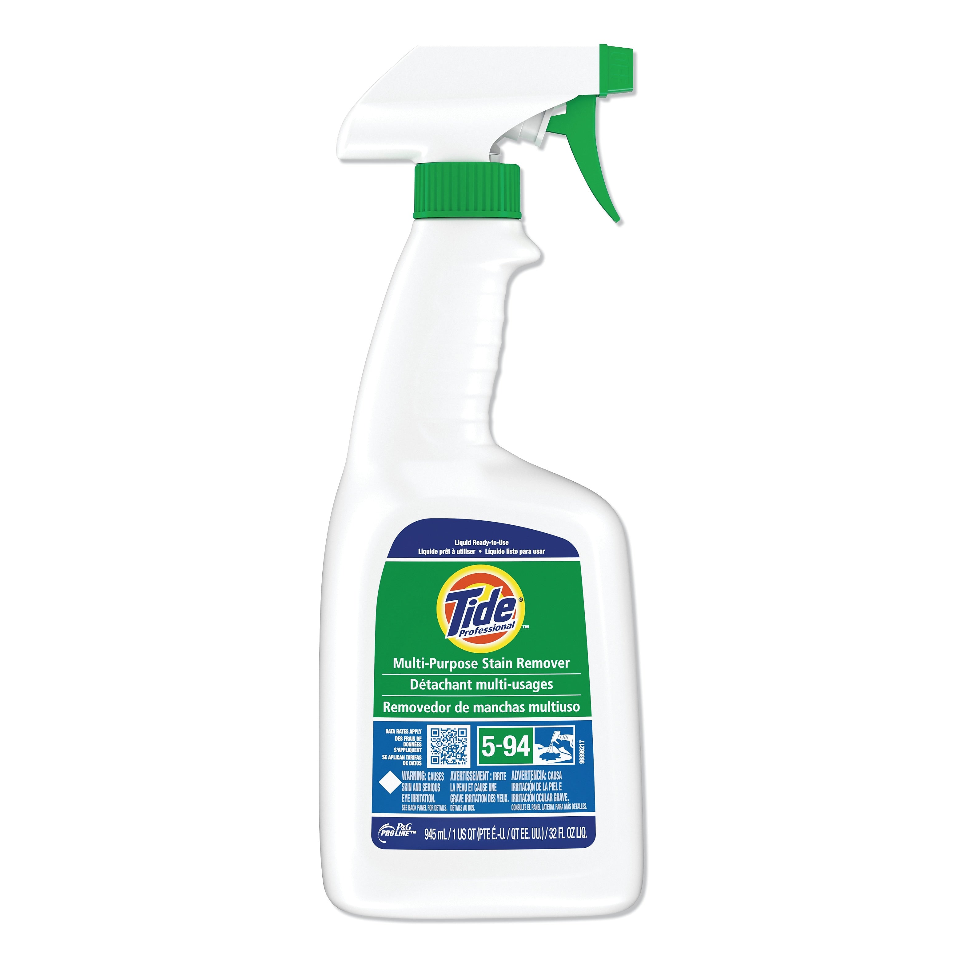 Tide Multi Purpose Stain Remover, 32 oz. Trigger Spray Bottle, 9/Carton (PGC48147)