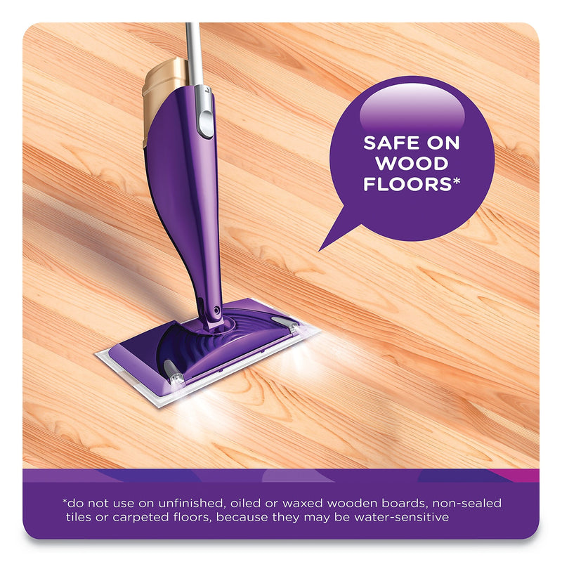 Swiffer WetJet System Cleaning-Solution Refill, Blossom Breeze Scent, 4/Carton (PGC77133)