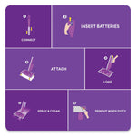 Swiffer WetJet System Cleaning-Solution Refill, Blossom Breeze Scent, 4/Carton (PGC77133)