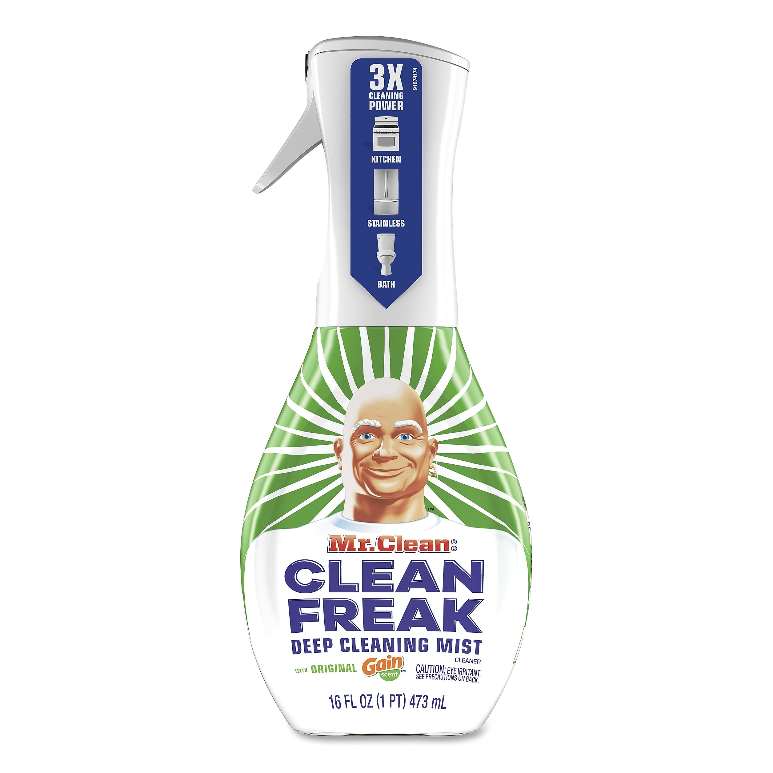 Mr. Clean Clean Freak Deep Cleaning Mist Multi-Surface Spray, Gain Original, 16 oz., 6/Carton (PGC79127)