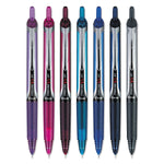 Pilot Precise V5RT Retractable Roller Ball Pen, 0.5mm, Assorted Ink/Barrel, 7/Pack (PIL26095)