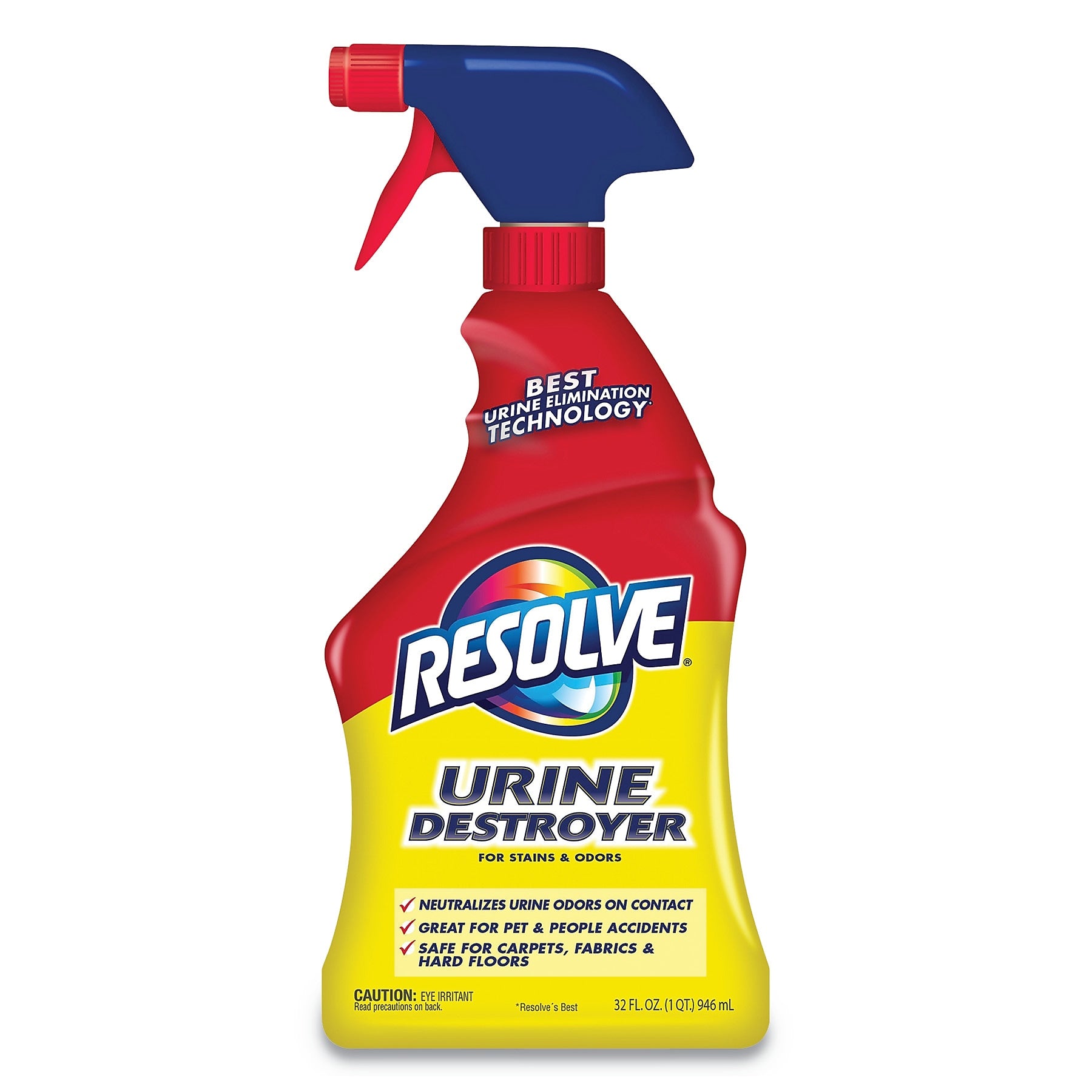 Resolve Urine Destroyer, 32 oz. Spray Bottle, Citrus, 6/Carton (RAC99487)