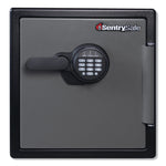 SentrySafe Fire-Safe with Digital Keypad Access, 1.23 cu ft, 16.38w x 19.38d x 17.88h, Gunmetal (SENSFW123ES)