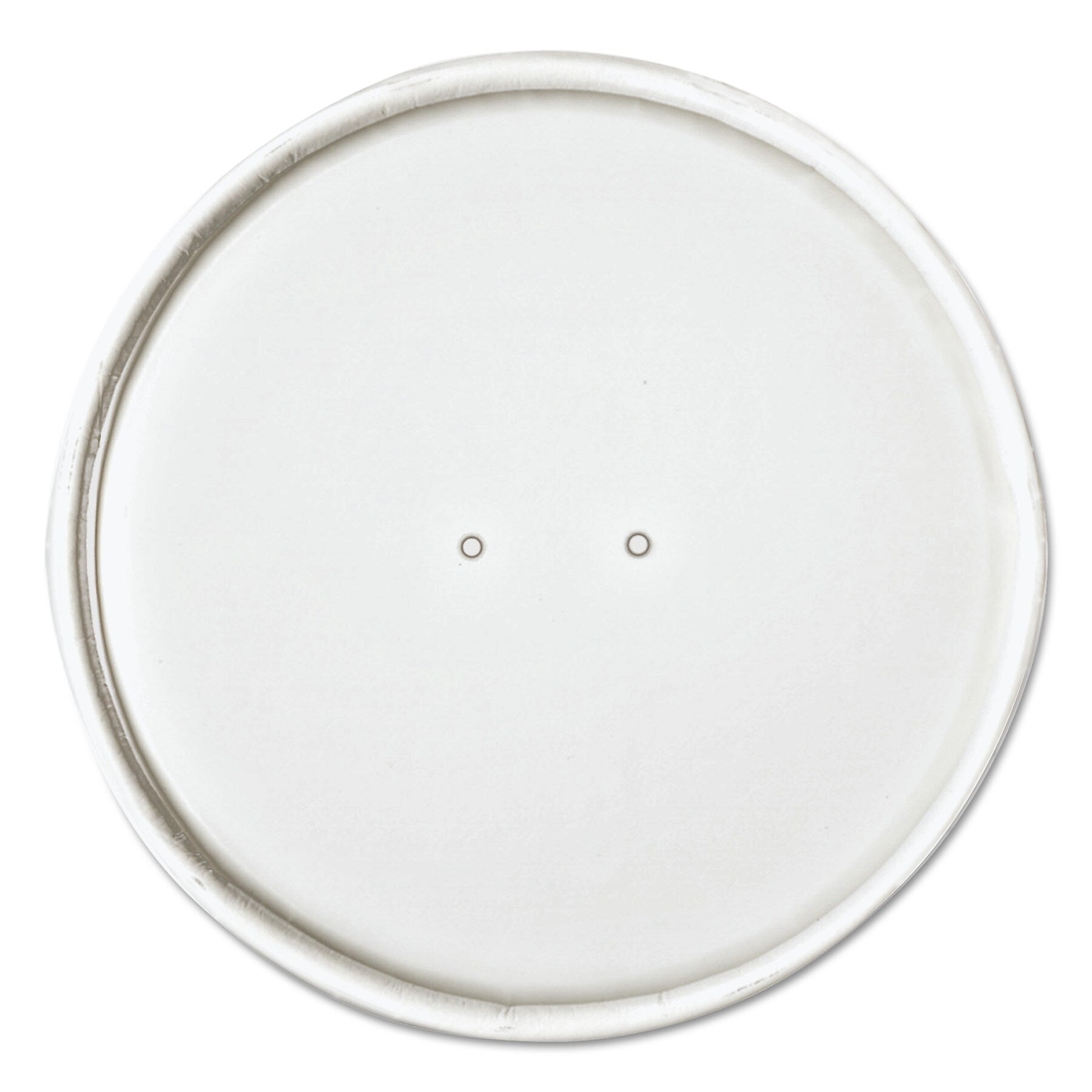 Dart Paper Lids for 32oz Food Containers, White, Vented, 4.6"Dia, 25/Bag, 20 Bag/Ctn (SCCCH32A)