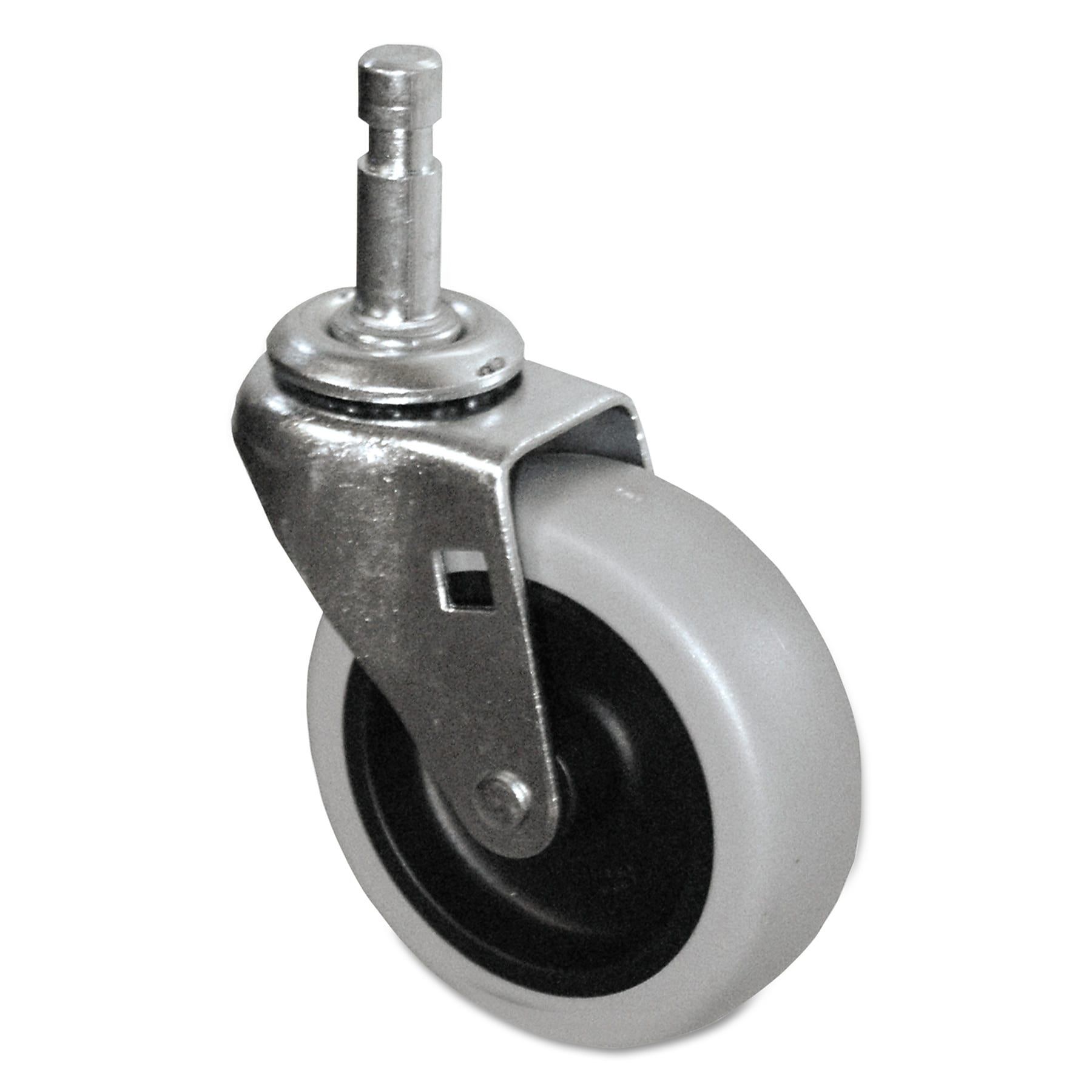 Rubbermaid Mop Bucket/Wringer Replacement Caster, 3", Gray/Silver (SGSFG6111L3GRAY)