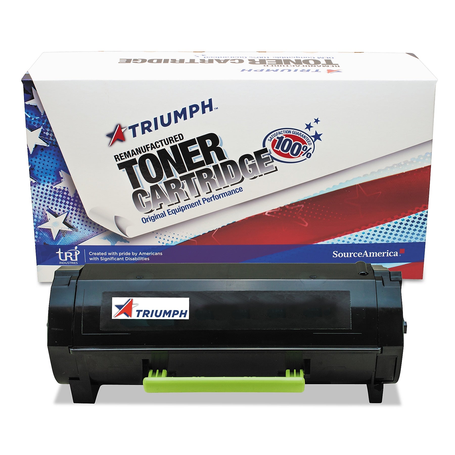 Triumph Remanufactured 50F0UA0 (MX410) Extra High-Yield Toner, 10000 Page-Yield, Black (SKLMSMX410)