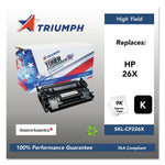Triumph 751000NSH1588 Remanufactured CF226X (26X) High-Yield Toner, 9000 Pg-Yld, Black (SKLCF226X)