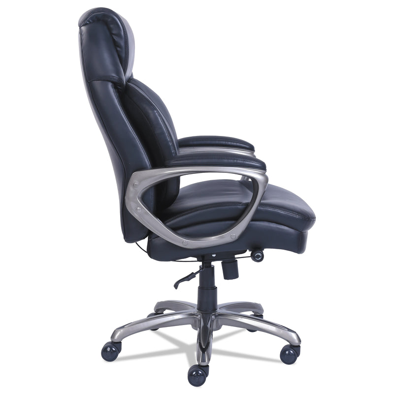 Serta Cosset Bonded Leather Executive Chair, Black (SRJ48965)