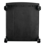 Storex Single-Drawer Mobile Filing Cabinet, 14.75w x 18.25d x 12.75h, Black/Teal (STX61270U01C)