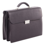 Swiss Mobility Milestone Briefcase, Holds Laptops, 15.6", 5" x 5" x 12", Brown (SWZ49545802SM)