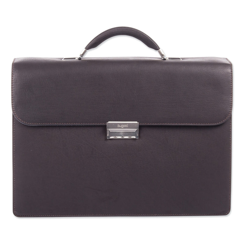 Swiss Mobility Milestone Briefcase, Holds Laptops, 15.6", 5" x 5" x 12", Brown (SWZ49545802SM)
