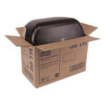 Tork Twin Standard Roll Bath Tissue Dispenser,12.75 x 5.57 x 8.25, Smoke (TRK59TR)