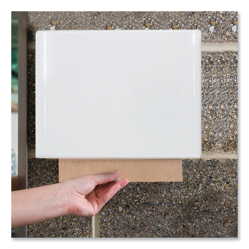 Tork Singlefold Hand Towel Dispenser, 11.75 x 5.75 x 9.25, White (TRK70WM1)