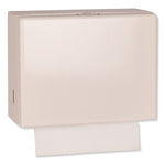 Tork Singlefold Hand Towel Dispenser, 11.75 x 5.75 x 9.25, White (TRK70WM1)