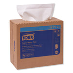 Tork Cleaning Wipers, White, 100 Wipers/Box, 8/Carton (TRK192127)