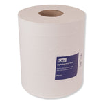 Tork Cleaning Towels, White, 600 Sheets/Roll, 6/Carton (TRK121201)